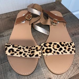 Steve Madden leopard Donddi A sandals